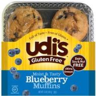 Udi's Gluten Free Blueberry Muffins - A Favorite Low FODMAP Food